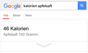 google-kalorien-apfelsaft