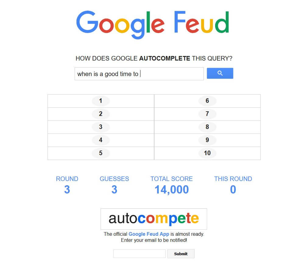 google-feud-mini-game